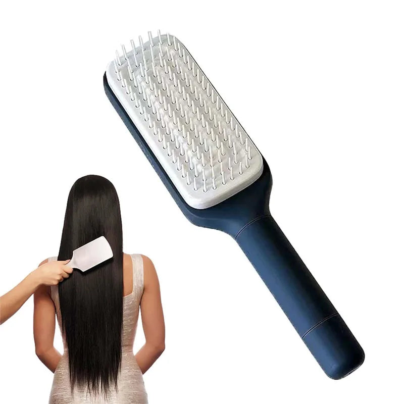 GlideClean Self-Cleaning Hairbrush